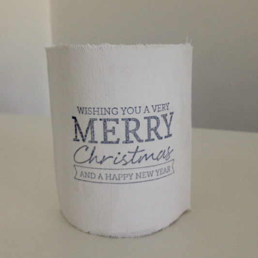 AfroDutchPaperStone - Teelichthalter Frohe Weihnachten