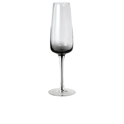 Broste Copenhagen - Smoke - Champagnerglas, 3er-Set