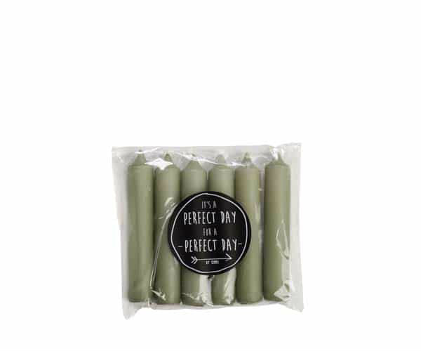Rustik Lys – Geschenk-Dinnerkerze Eukalyptus