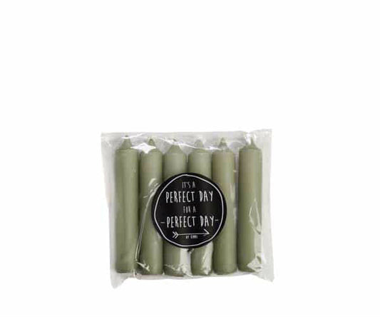 Rustik Lys – Geschenk-Dinnerkerze Eukalyptus