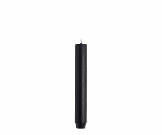 Rustik Lys dinerkaars Zwart – 2,6 × 18 cm