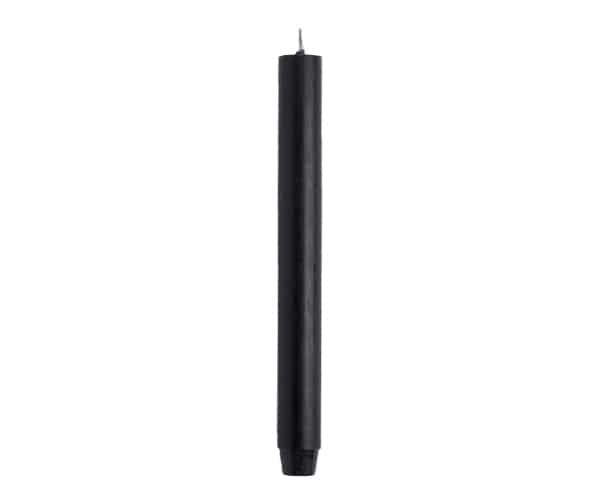 Rustik Lys dinerkaars Zwart – 2,6 × 30 cm