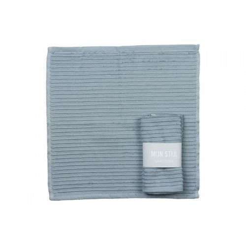 Mein Stil – Geschirrtuch blau/grau