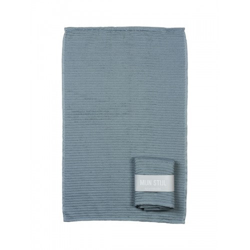 Mein Stil – Handtuch Blau/Grau