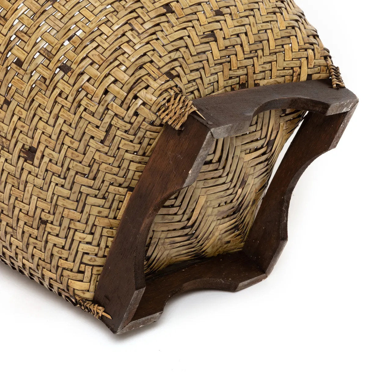 Bazar Bizar - Colonial Opbergmand Naturel Bruin L – 42 x 42 x 45 cm