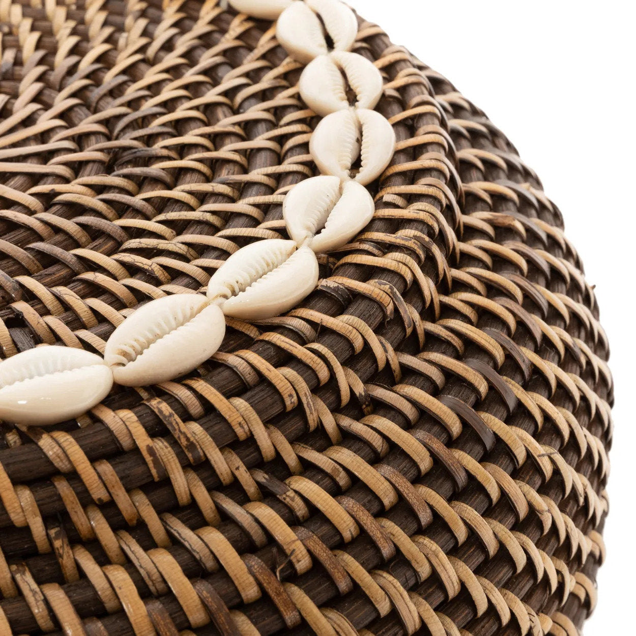 Bazar Bizar – Colonial Peek-a-Boo Mand Naturel Bruin S – 23 × 15 cm