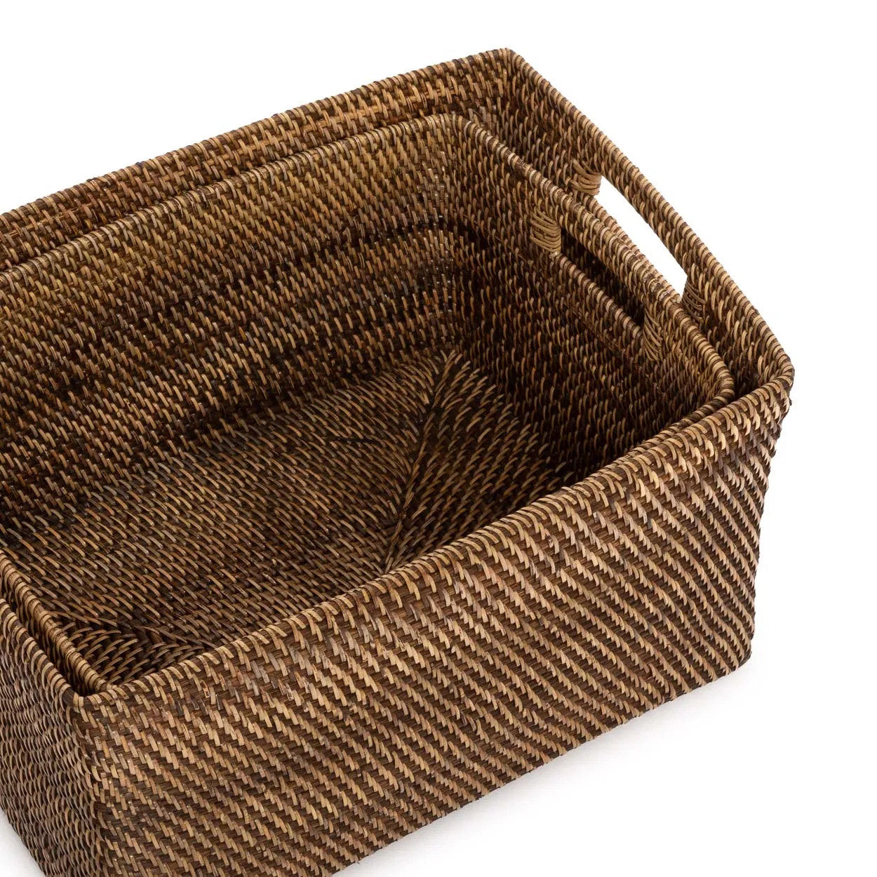 Bazar Bizar – Colonial Magazine mand Naturel bruin – 46 × 23 cm