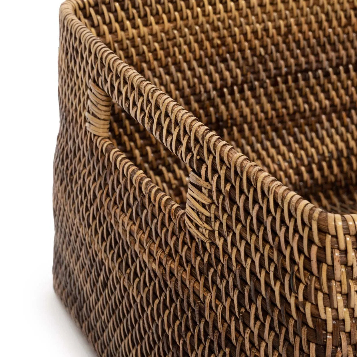 Bazar Bizar – Colonial Magazine mand Naturel bruin – 46 × 23 cm