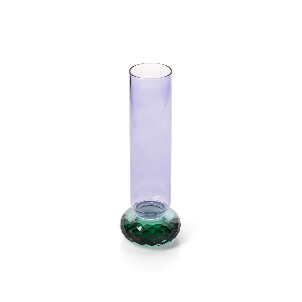 Bazar Bizar Violet Quartz vaas – paars/groen – productfoto 2