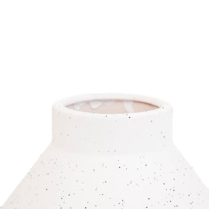 Housevitamin – Bio-Vase, Weiß – 13 x 13 x 22 cm
