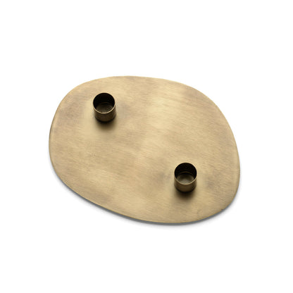 Bazar Bizar - Glowpad Kandelaar – Goud Metaal