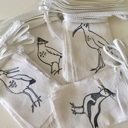 AfroDutchPaperStone - Banner Vögel der Wiesen
