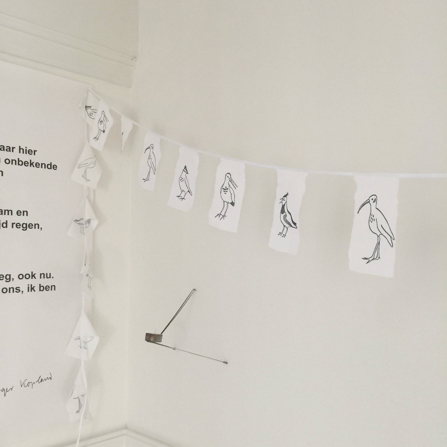 AfroDutchPaperStone - Banner Vögel der Wiesen