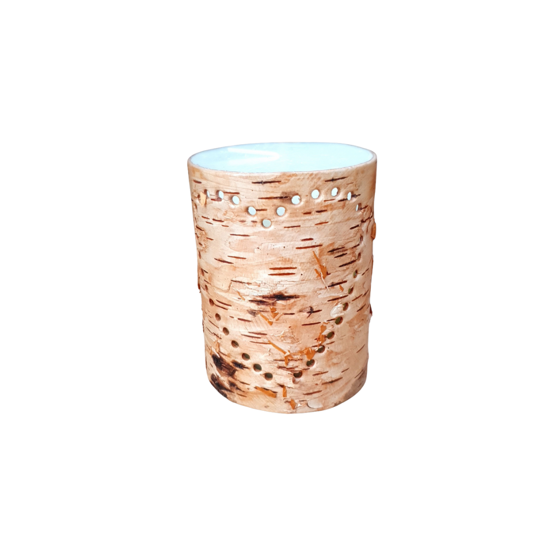 Broste Copenhagen - Candle Tree Bark Heart S