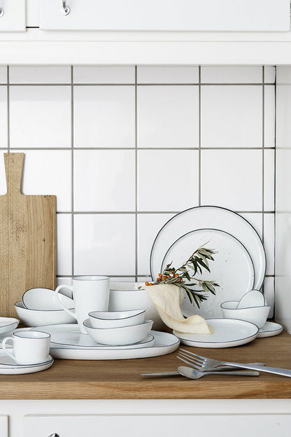 Broste Copenhagen - Salt Ovaler Teller S