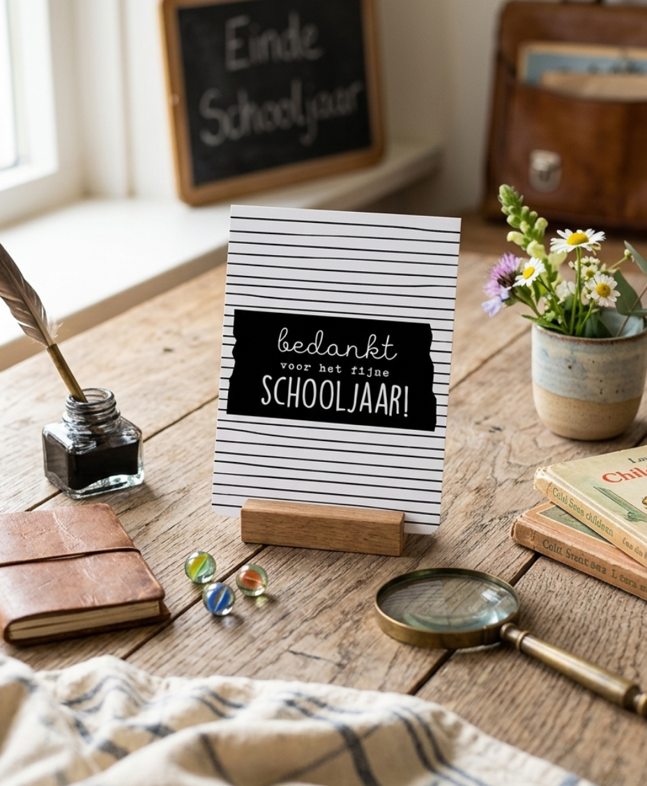 Karte: Vielen Dank für das wundervolle Schuljahr!