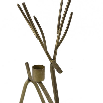 Kolony – Kerzenhalter Hirsch Gold