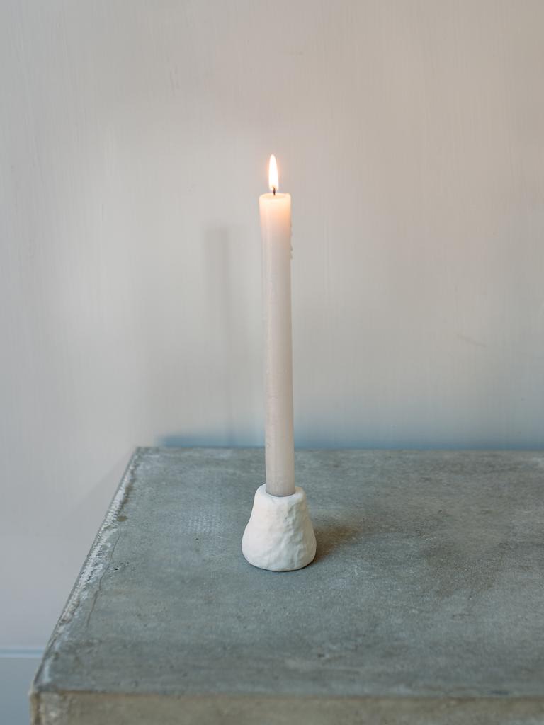 Leeff - Candlestick Carmen White S