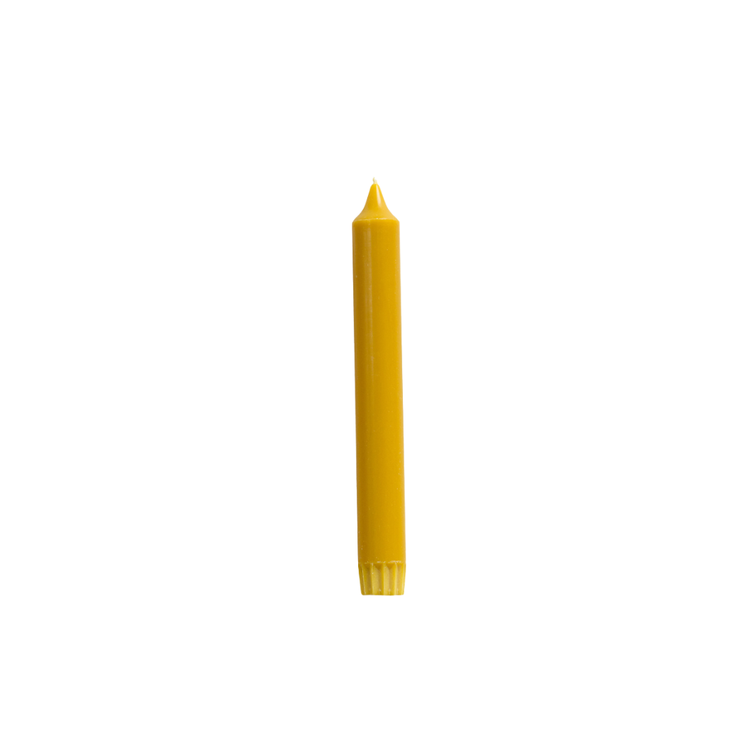 Rustik Lys stearine dinerkaars natuur 2,2 × 19 cm