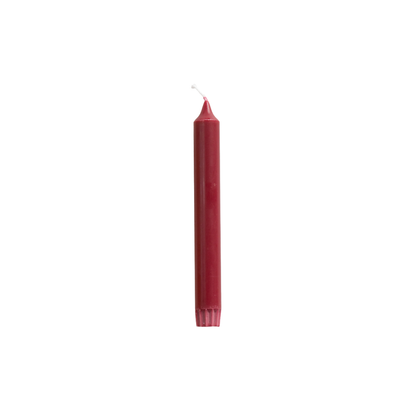 Rustik Lys - Dinerkaars stearine - Raspberry - 2,2 × 19 cm