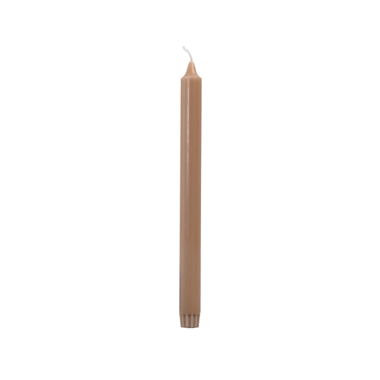 Rustik Lys stearine dinerkaars Apricot – 2,2 × 28 cm