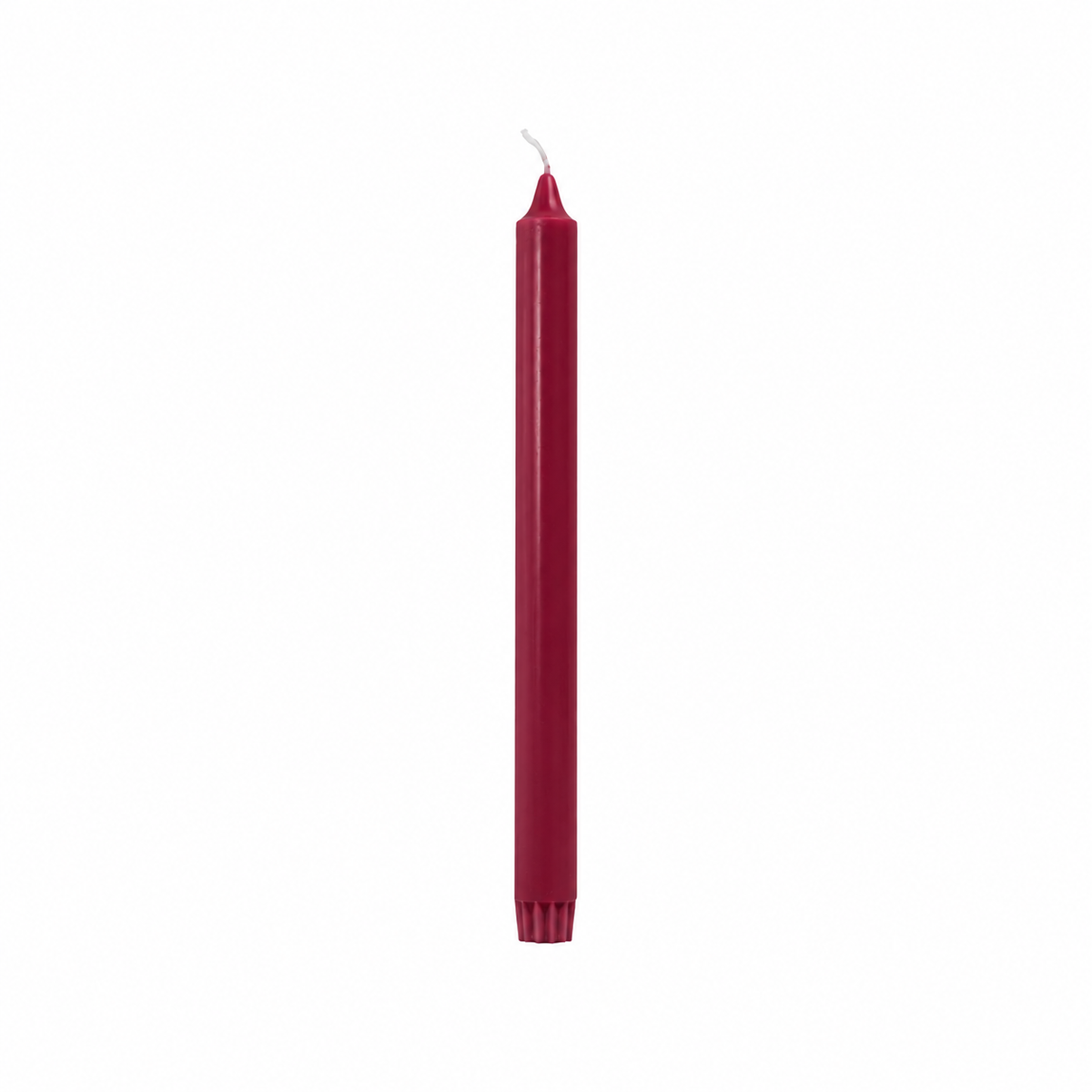 Rustik Lys dinerkaars stearine Raspberry 2,2 × 28 cm