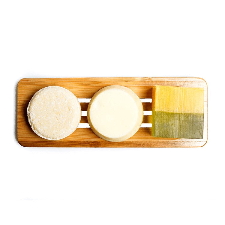 Shampoo-Bars – Seifenschale aus Bambus