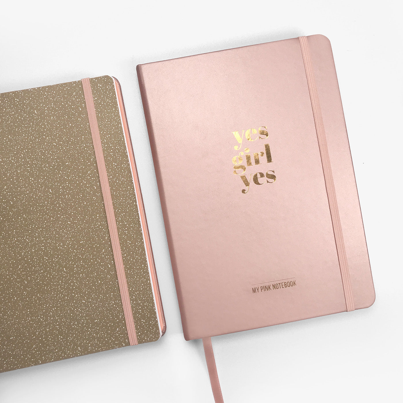 Studio-Schreibwaren – Mein pinkes Notizbuch Ja, Mädchen Ja